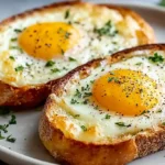 Air Fryer Egg and Cheese Toast
