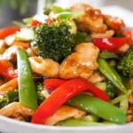 Better Than Takeout Chicken with Mixed Vegetable Stir Fry