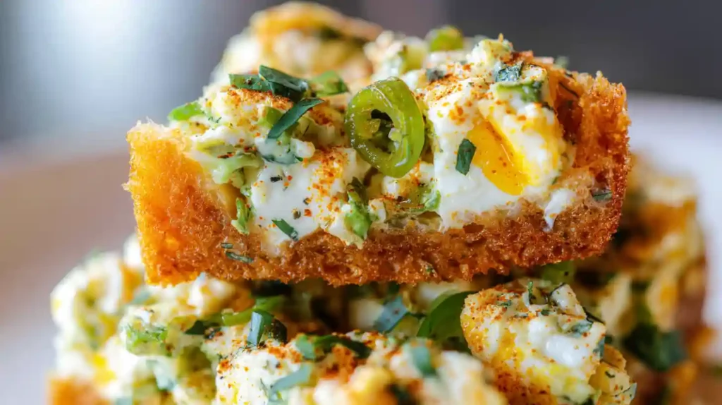 Crispy Egg Salad with Fried Breadcrumbs
