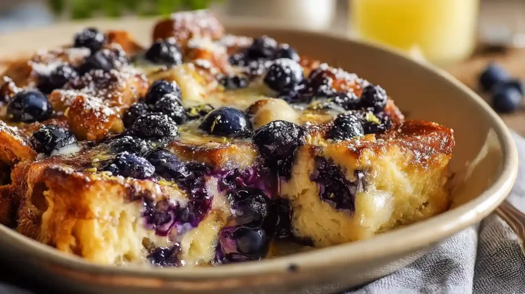 Pioneer Woman Blueberry Lemon French Toast Casserole Overnight Recipe