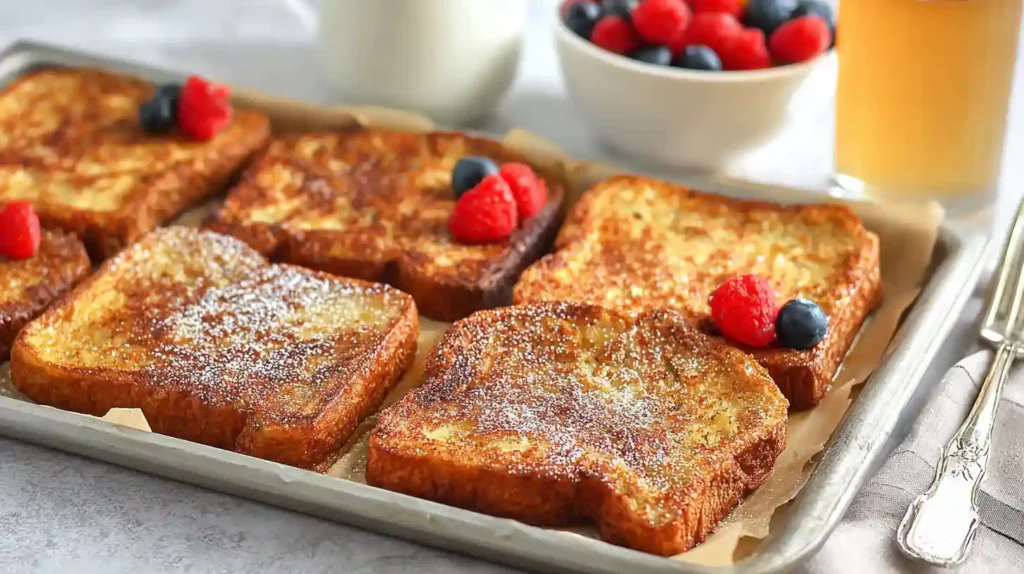 Sheet Pan French Toast