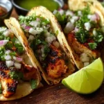 Authentic Chicken Street Tacos