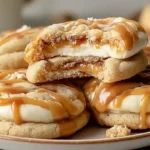 Caramel Cheesecake Cookies