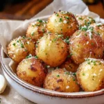 Cheesy Parmesan Garlic Potato Balls