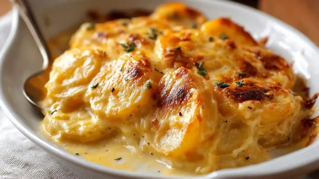 Cheesy Scalloped Potatoes Recipe