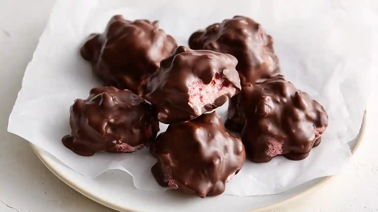 Chocolate Strawberry Yogurt Clusters Recipe
