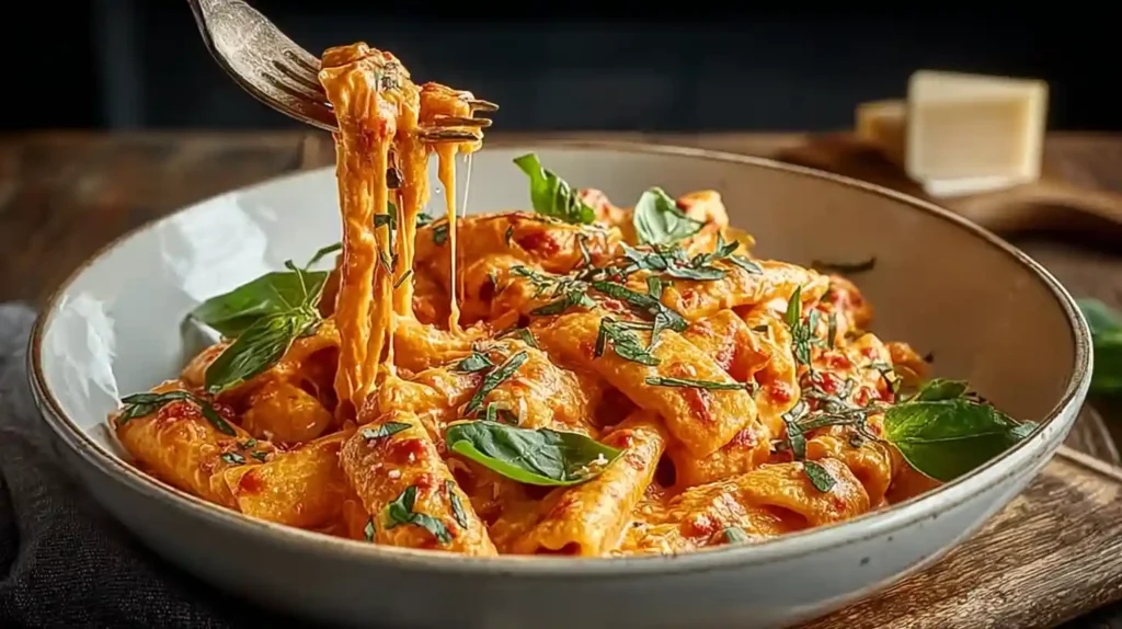 Creamy Tomato Garlic Pasta