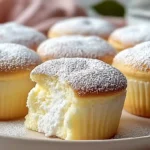 Fluffy Japanese Cotton Cheesecake Cupcakes