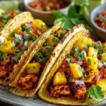 Pineapple Chicken Tacos