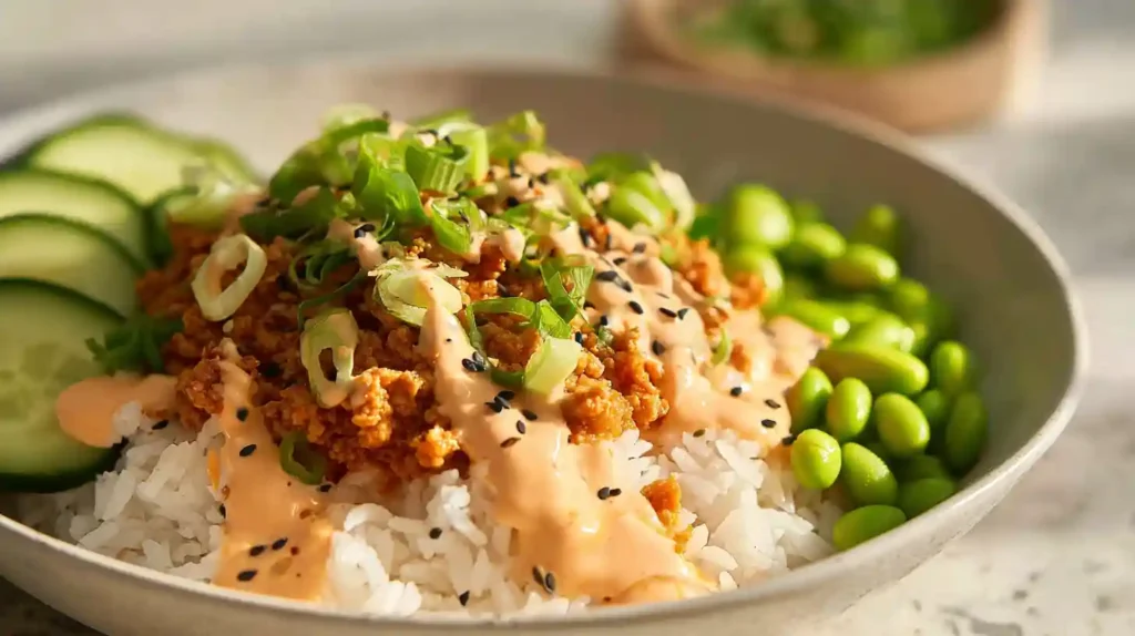 Bang Bang Ground Turkey Rice Bowls