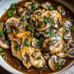 Flavorful Crockpot Chicken Marsala Delight