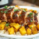Slow Cooker Pineapple Pork Loin